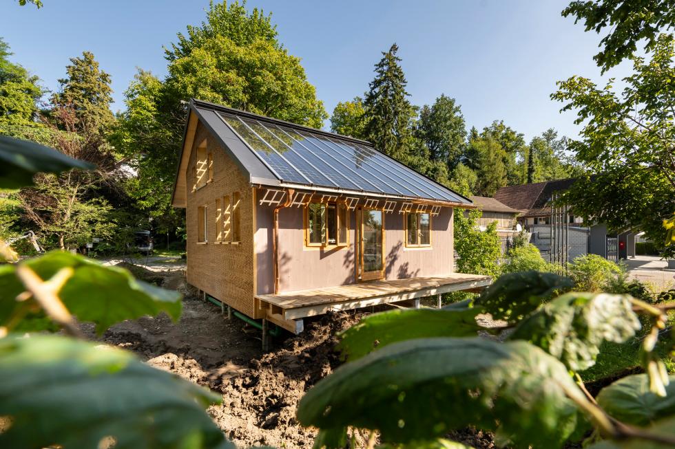 A house in the spirit of the circular economy built by the ZHAW