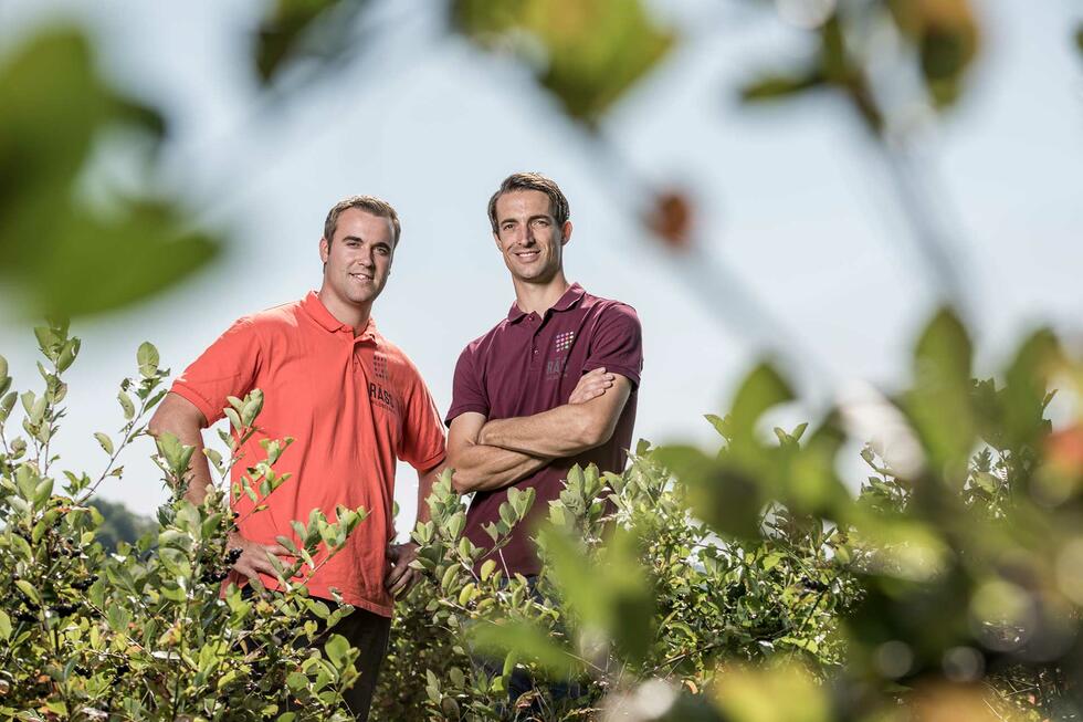 Christoph and Simon Raess (by Christoph Kaminski)