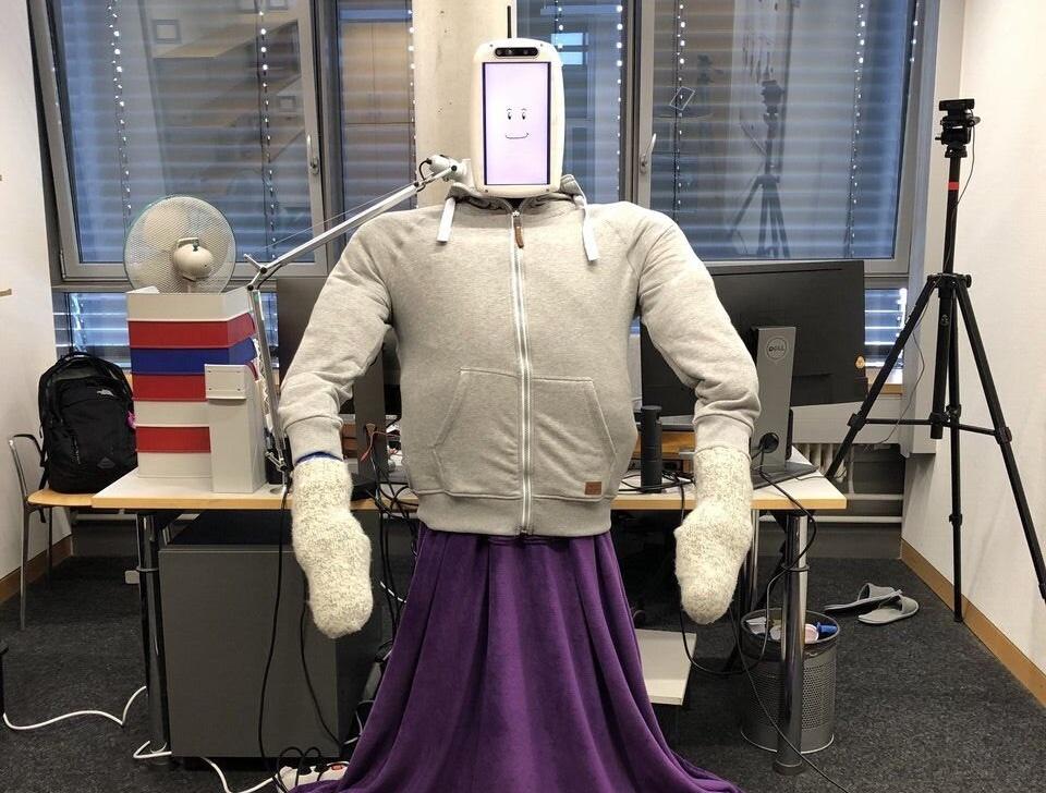 Huggiebot: the Robot who dispenses hugs on demand