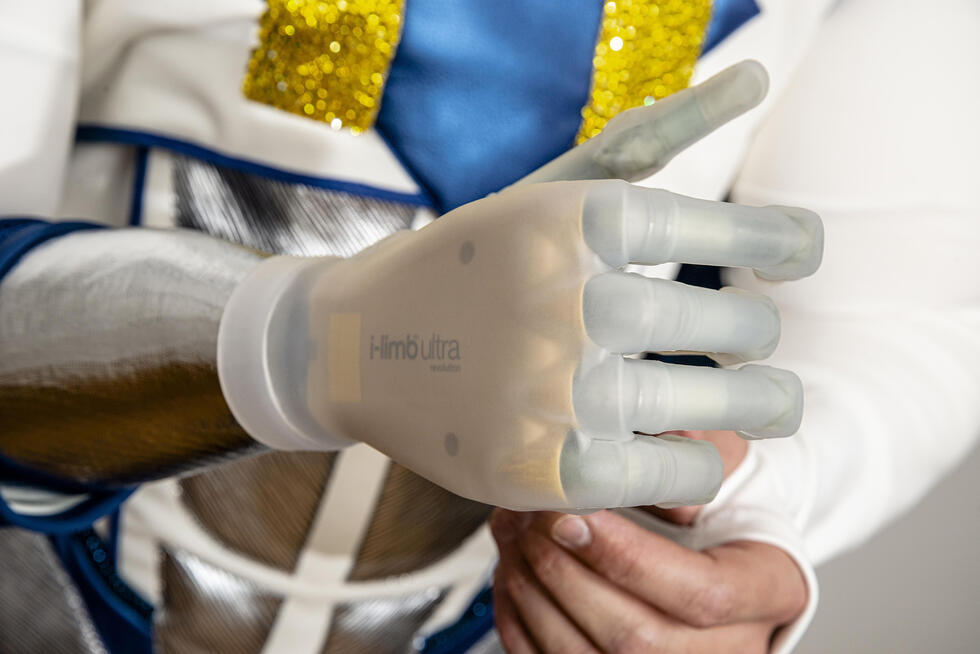 Bionic Hand of Michel Fornasier the Bionicman