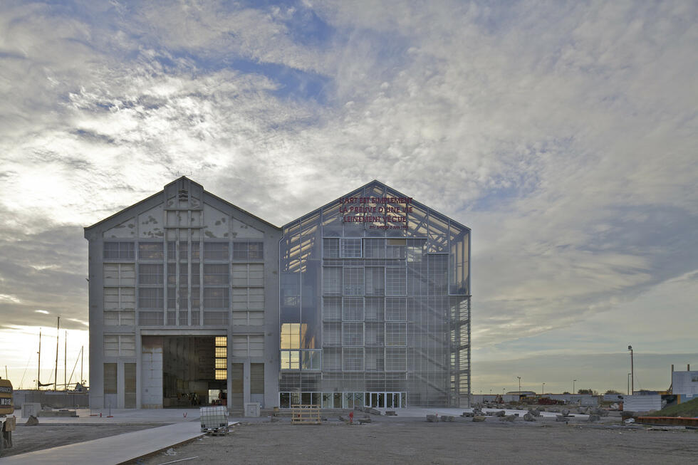 Building of the architects Anne Lacaton and Jean-Philippe Vassal