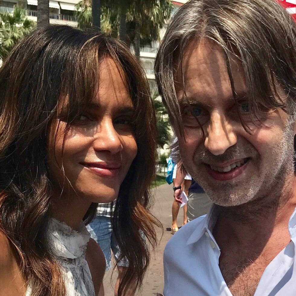Frank Bodin with Halle Berry