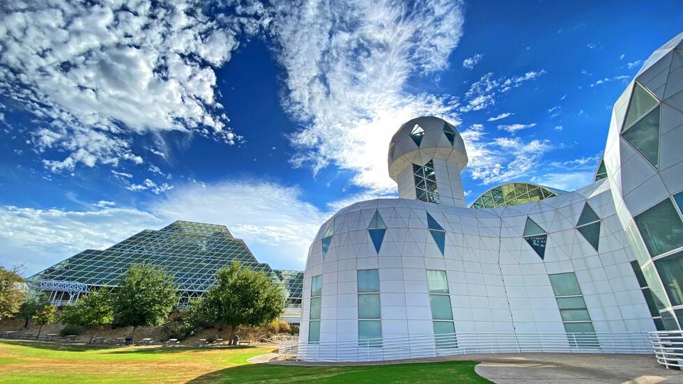 Biosphere II building