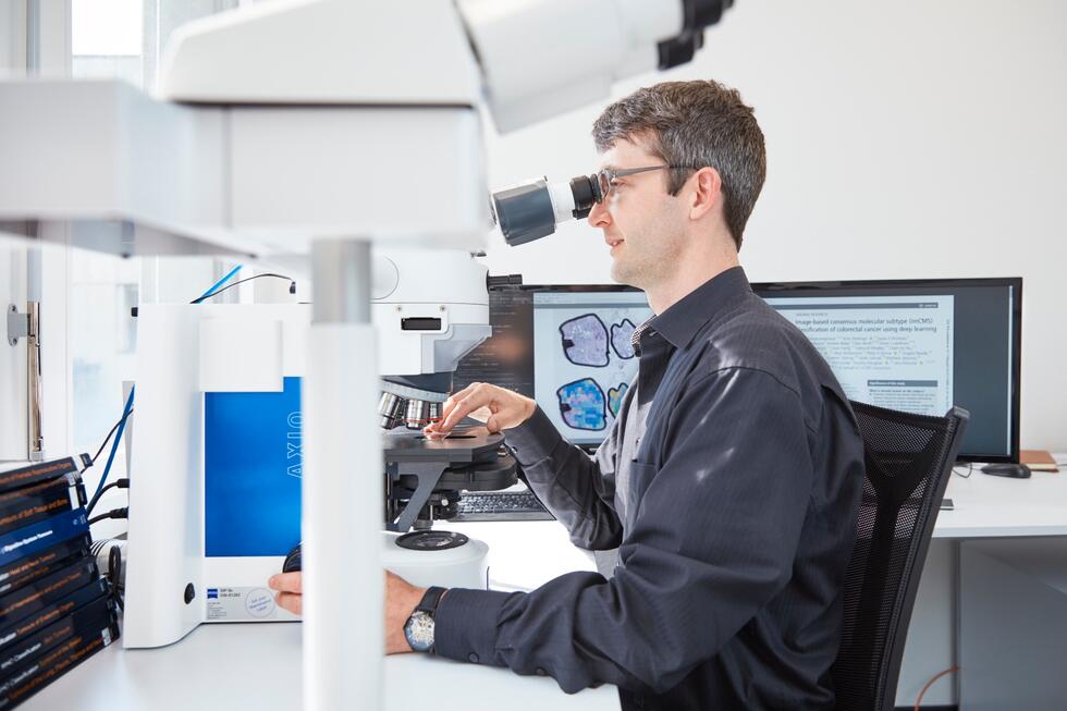 Viktor Kölzer, Professor of Computer-Aided Image Analysis in Pathology at the Zurich University Hospital