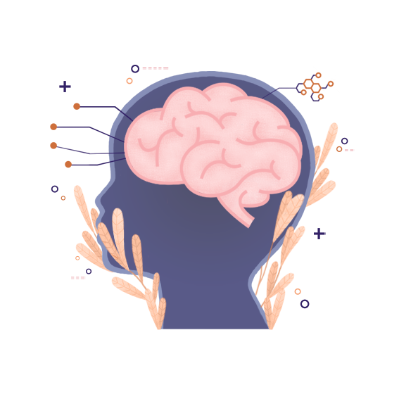 Illustration Neuromate &quot;Brain&quot;