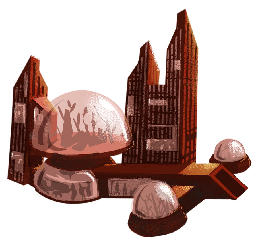 Mars illustration by Ryan Sanchez