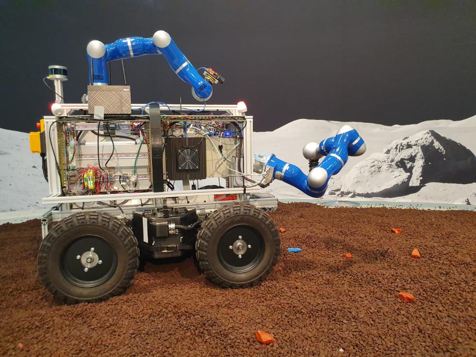 Remote controlled robot for dangerous missions in space - ESA